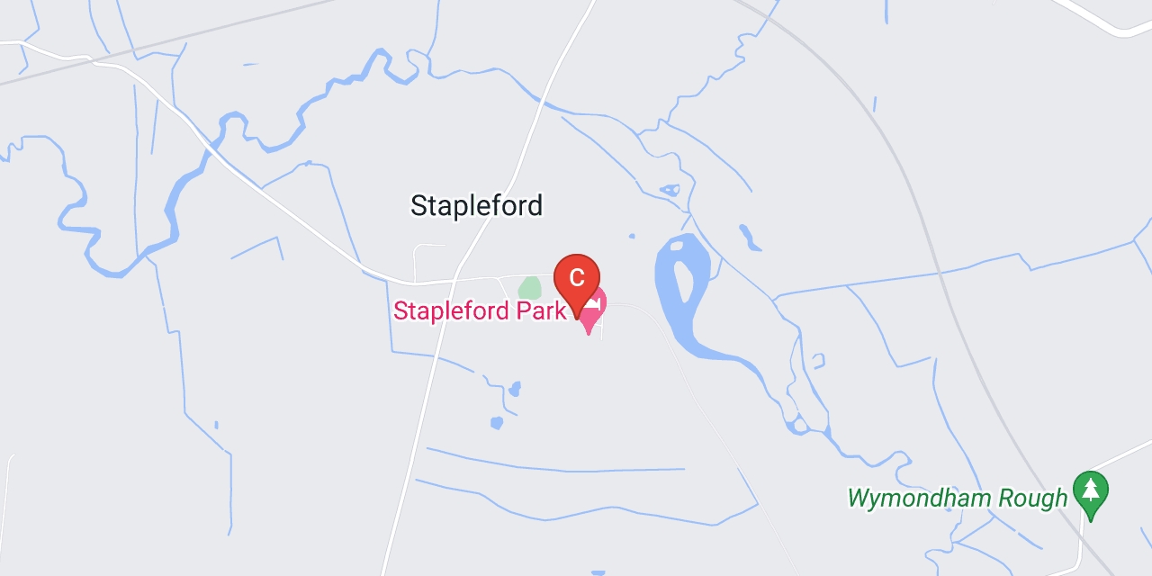 Map showing location of Stapleford, Melton Mowbray, Leicestershire, LE14 2EF